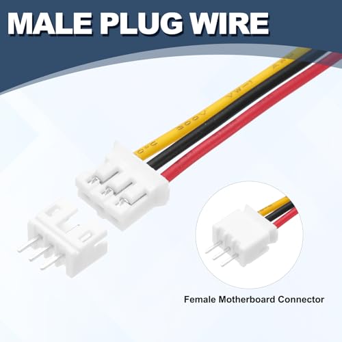 MECCANIXITY 10 conector macho PH 2.0mm 3 pines miniatura 3