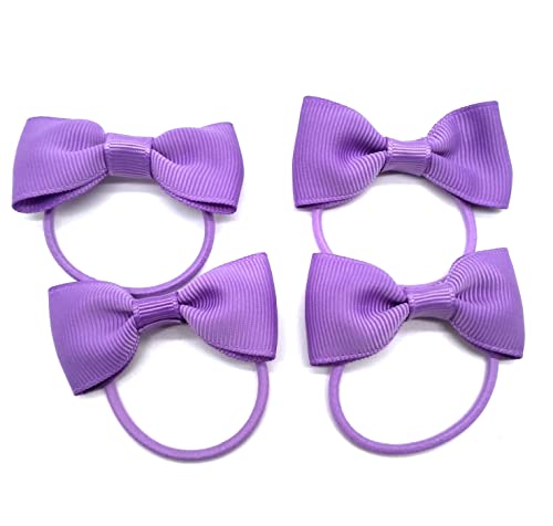 Toddler Baby Girl Box Set of 50 Pieces Hair Accessory School Ribbon Style Bow Bobbles Hair Clips Bows and Elastics Bands - Image 2