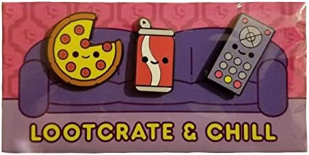 Loot Crate and Chill Pin Set Kawaii Pin Set Lootcrate Exclusive image 2