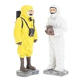 Ornements de pompier chimique - ces statues sont des matériaux en résine bien sélectionnés, que vous pouvez utiliser, décoration de statue