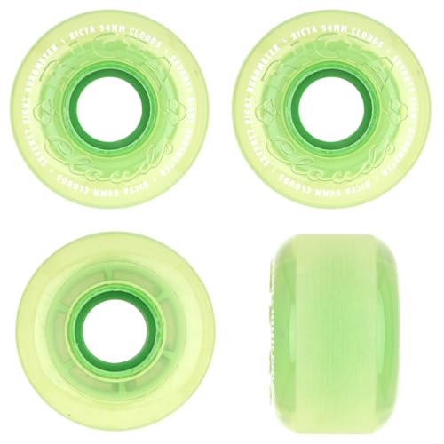 54mm Clouds Mojito Yellow 78a Ricta Skateboard Wheels