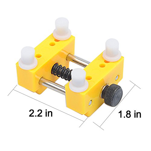 Watch Repair Tool Kit, Set Of Back Opener Wrench And Large Watch Case Movement Holder For Waterproof Watch, Change Battery Yourself #TOP5