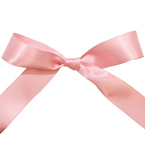 Image of Morex Ribbon 08822 /50-151 Double Face Satin Ribbon, 7 /8 inch x 50 Yd, Peony