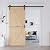 EaseLife 36in x 80in Sliding Barn Door with 6.6FT Barn Door Hardware Kit & Handle Included,Easy Install,DIY Assemblely,Apply to Interior Rooms & Storage Closet,K-Frame