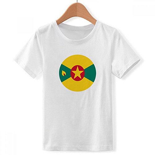 T-Shirt Cou Blanc Nord America Grenade Équipe Nationale Multicolore Taille Grand 3XL