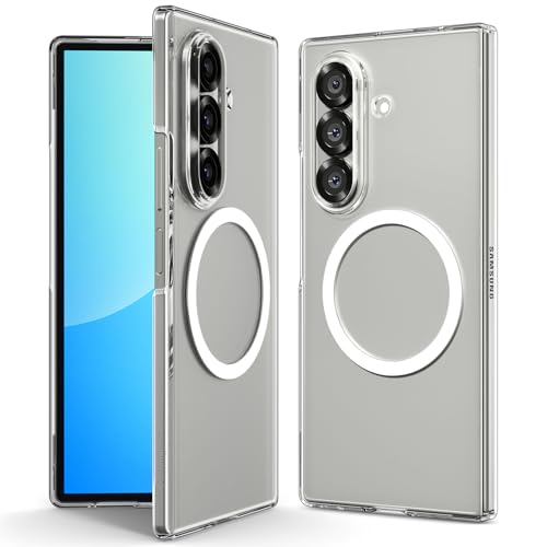 Spigen Air Skin MagFit for Samsung Galaxy Z Fold 7 case [MagSafe compatible] cover (2025) - Clear White