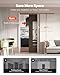 VEVOR Pocket Door Frame Kit, for 24-36 in Wide 84 in High Door, Pocket Door Kit with Two-Way Soft Close Mechanism, Slide Smoothly Quietly, Easy to Install, Premium Galvanized Steel, for Living Room