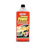 MAFRA, Shampoo Power, Detergente Auto Sgrassante e Concentrato, Facile da Risciacquare, non Lascia Residui e Aloni, Ideale per Auto Opache e Wrappate Consente 30 Lavaggi, formato da 1000 ml