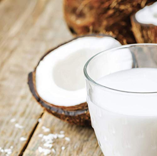 Organic Coconut Milk Bulk - 5.28 Gallon (44Lb) No Guar Gum, No Preservatives, Gluten Free, Vegan And Kosher 18% Coconut Milk Fat, Unsweetened Bag In Box Shelf Stable #TOP4