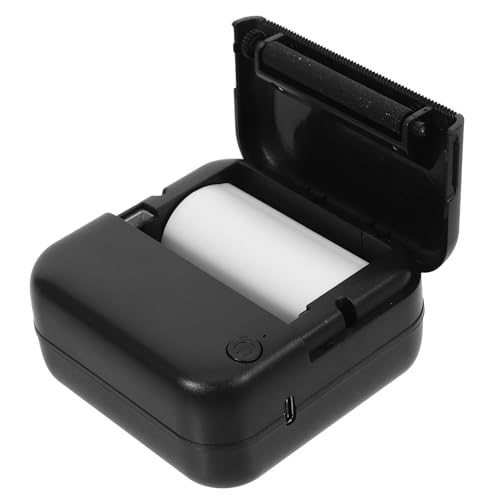 Impresora térmica portátil Cabilock con cuerpo de plástico negro mini para notas