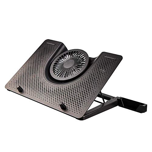 Base de refrigeración para laptop con ventilador silencioso miniatura 1