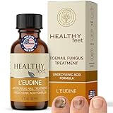 Healthy Feet Antifungal Gel for Toenails & Athlete’s Foot – Undecylenic Acid Treatment – Helps Eliminate Nail Fungus, Control Odor & Fight Foot Microorganisms – Fast-Absorbing Formula – 1 fl oz