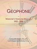 geophones specifications  Geophone: Webster\'s Timeline History, 1922 - 2006