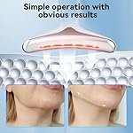 Neck and Face Massager, 7- IN -1 Face Sculpting Tool for Skin Care and with Vibration, Thermal(White) - Image 4