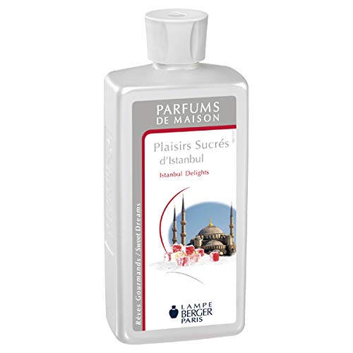 【正規品】ランプベルジェアロマオイル500ml イスタンブールの香り（甘いもの天国トルコの伝統的なお菓子「ロクム」をイメージしたバニラとオレンジの香ばしい甘さが溶け合った香り）・メゾンベルジェ◆Lampe Berger Paris・Maison Berger Paris 販売元:Le Nez ルネ株式会社 http://lenez.co.jp/のサムネイル