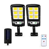 MAGIC SELECT Farola Solar Exterior 120 LED con Sensor Movimiento PIR, 2Ud