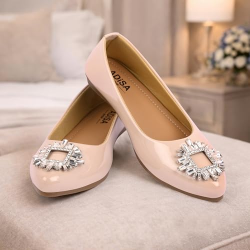 Image of ADISA WEAR Women Girls Slip On Ballet Flats (WS1008)