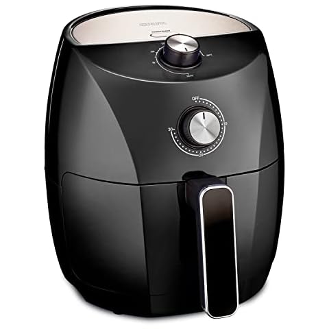 Crux 3.5 L Manual Air Fryer with Multi-Cooking Options Cover