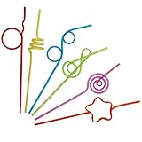 Time for Treats Curly Straws, Multicolor, by VICTORIO VKP1097