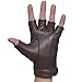 FASHIONLUXE Women’s Leather Fingerless Driving Gloves Soft Genuine Leather Fingerless Gloves for Women, Driving Gloves for Car, Motorcycle & Cycling
