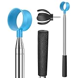 Nogcay 9ft Telescopic Golf Ball Retriever for Water, Portable Stainless Steel Ball Retriever Tool Golf Ball Grabber to Pick Up Golf Balls Blue