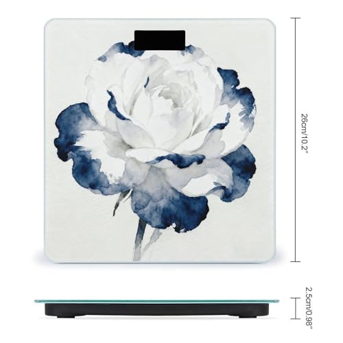Báscula Digital de Baño con Plataforma de Vidrio Templado miniatura 2