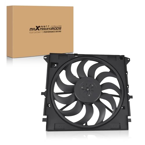 Image of maXpeedingrods Radiator Cooling Fan Assembly for Chevrolet Colorado 2015-2022, for GMC Canyon 2015-2022, 84188461 22980297 22980297PFM