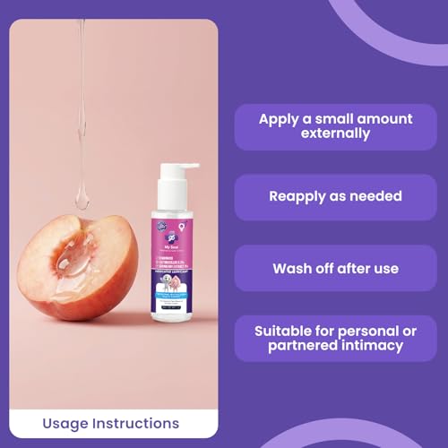 Image of My Soul Medicated Intimate Lubricant with D-Mannose, Lactobacillus & Cranberry Extract | Unscented, Unflavoured, Edible, pH-Balanced | Skin-Friendly, Daily Comfort Support for Men & Women | Clinically Trusted Formula - 100 ml
