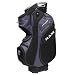 Ram Golf FX-LOCK Silent Trolley Bag with 14-Way Club-Locking Top, 10 Pockets and Rain Hood Black/Grey