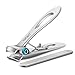 SZQHT 15mm Wide Jaw Opening Nail Clippers for Thick Nails,Finger Nail Clippers for Ingrown Toenail Clippers for Men,Tough Nails, Seniors, Adults.Deluxe Sturdy Stainless Steel Big(Silver)