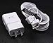 Adaptive Fast Charger Kit Compatible Samsung Galaxy S6/ S7/ Edge/Plus/Active/Note 5 / Note 4, USB 2.0 Fast Wall Charger Adapter and Micro USB Cable