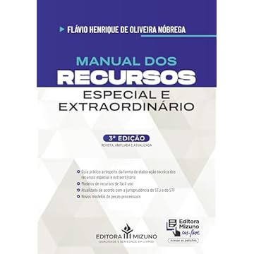 Capa do livro Manual dos Recursos Especial e Extraordinário 3ª edição (2024)