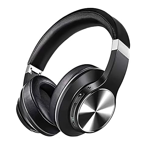 Hybrid Active Noise Cancelling Headphones, ANC C751 Over Ear Wireless Bluetooth Headphone with CVC 8.0 Mic, Hi-Fi Sound, Comfortable Protein Earpads,Deep Bass,30H Playtime for Travel/Work Cover