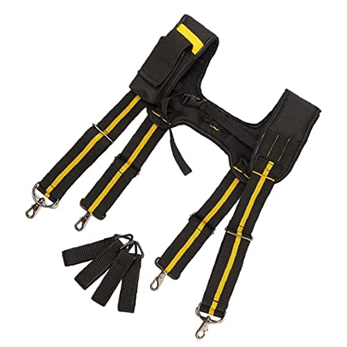 Sraeriot Gereedschapsriem Bretels Multi-pockets H Type Tool Hanging Bretels Heavy Duty Work Suspension Rig… - Image 7