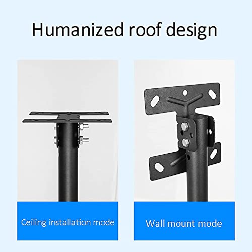 Support de plafond pour téléviseur extensible orientable LED 42 80 - 6