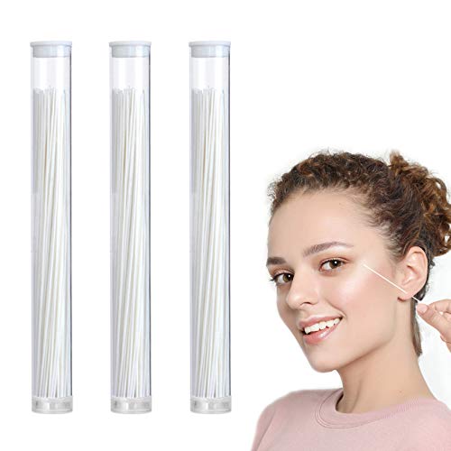 210 Pieces Earrings Hole Cleaner,Cotton thread to eliminate ear odor, Floss Disposable Piercing Aftercare Piercing Cleaning Line, Ear Piercing Care Cleaning Tool,3 Boxes