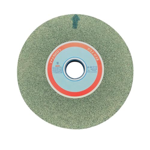 TAZYYZUU Materiale Mola da banco: Carburo di silicio Verde, Diametro Esterno: 150 mm, Diametro Foro: 12,7 mm, Spessore: 16 mm, Grana 120(80 Grit)