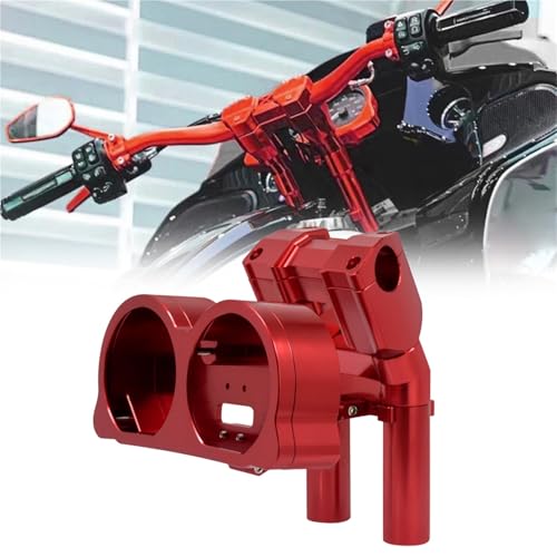 Support Réglable Tableau de Bord pour Rehausseur Guidon Harley Road Glide Compteurs Visibles