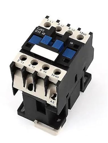 Contactor de carril Din de 35 mm trifásico con terminales de tornillo 2