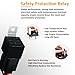 Electric Fuel Pump Relay Bypass Harness, Fuel Pump Relay Kit Wiring Harness 40 AMP Waterproof Relays Heavy Duty 10 Gauge w/30 AMP Blade Fuse 12V System for Trucks Cars RVs Marine Boats Trailers