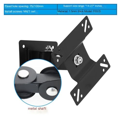 Support pivotant pour écran métallique F03 finition Chmetalshaft - 3