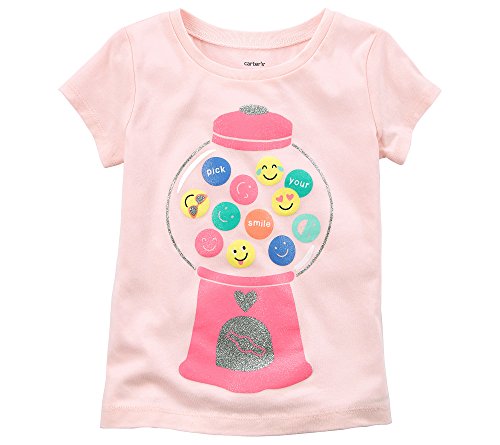 T-shirt Carter's bébé fille encolure souple pour habillage rapide sans pleurs 3 mois