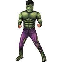 Rubies Boy's Marvel Avengers Deluxe Hulk Costume, Medium