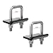 Synrroe Hitch Tightener for 1.25" and 2" Hitches Hitch Tightener Anti-Rattle Stabilizer Rust-Free Heavy Duty Lock Down