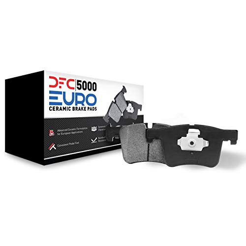 Image of Dynamic Friction Company 5000 Euro Ceramic Brake Pads Fits 2017-2025 Alfa Romeo Giulia; 2018-2025 Alfa Romeo Stelvio| Automotive Replacement Brake Pads| Hardware