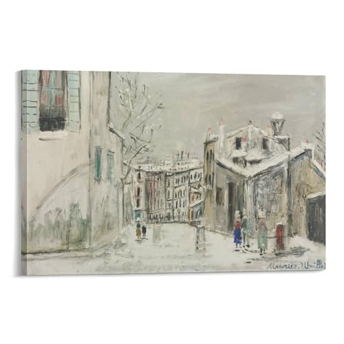 tXMaurice Utrillo[XEEg̓ssi|X^[ (64) LoX |p ǃA[g 摜   Q  z[[N12x18inch(30x45cm)