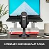 Logitech for Creators Blue Yeti Nano Premium USB Mic for Recording, Streaming, Gaming, Podcasting on PC and Mac, Condenser Microphone with Blue VO!CE Effects, No-Latency Monitoring - Black #1