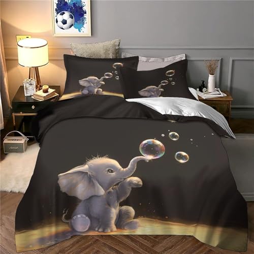 Housse de couette hérisson 3D 260x220 en microfibre hypoallergénique pour lit Super King - 6