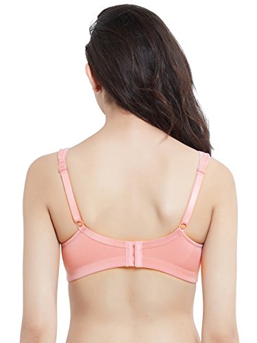 Image of SOIE Women Minimizer Poly Spandex Full Coverage Non Wired Bra