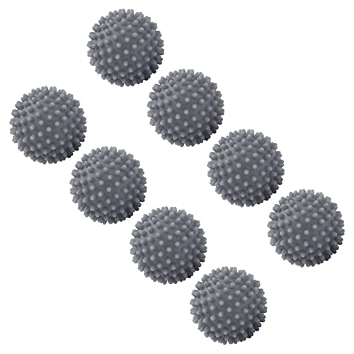 Bola de Secagem Secador Bolas de Limpeza a Seco 8 Pcs Máquina de Silicone Pom Bola 6Cm Máquina de Se